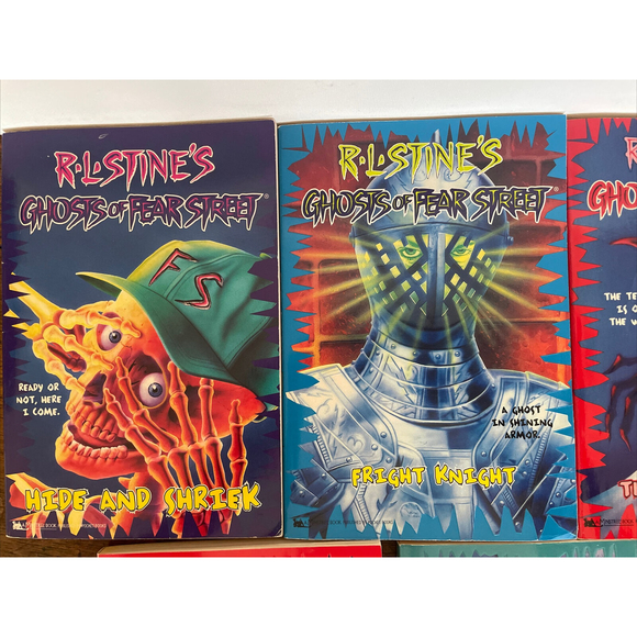 Lot of 7 Goosebumps Ghosts of Fear Street Series Books R. L. Stine 1st Printings - Picture 4 of 10